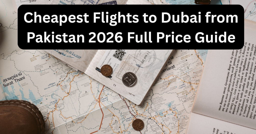 cheapest flights to dubai from pakistan 2026