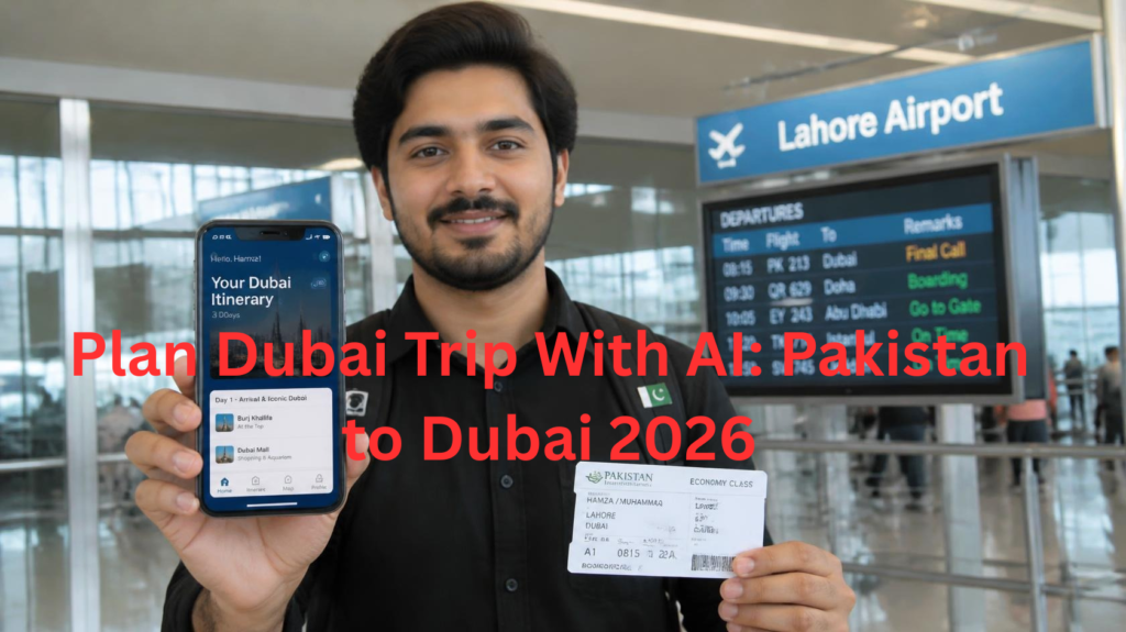 Plan Dubai Trip With AI: Pakistan to Dubai 2026 plan dubai trip with ai pakistan to dubai 2026
