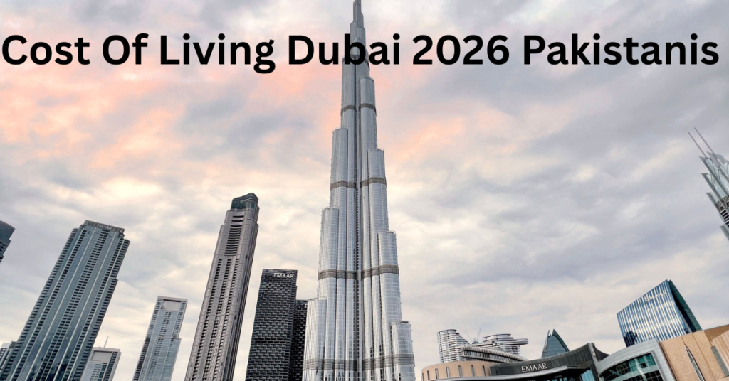Cost of Living in Dubai 2026 Real Monthly Budget for Pakistanis Updated Monthly cost of living in Dubai 2026 for Pakistanis with budget and expenses